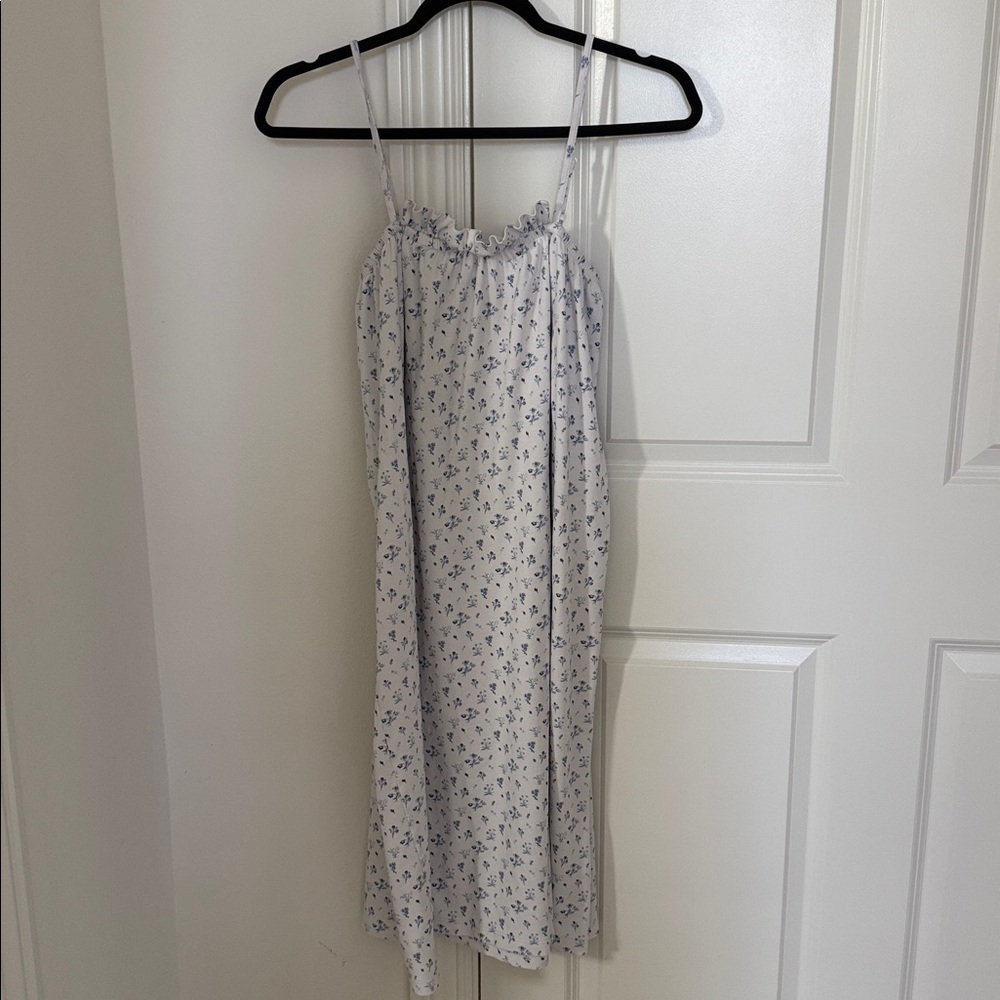 LAKE Pajamas Ruffle Midi Women's Nightgown